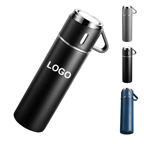 16.9 oz Vacuum Insulated Bottle with Cup Lid