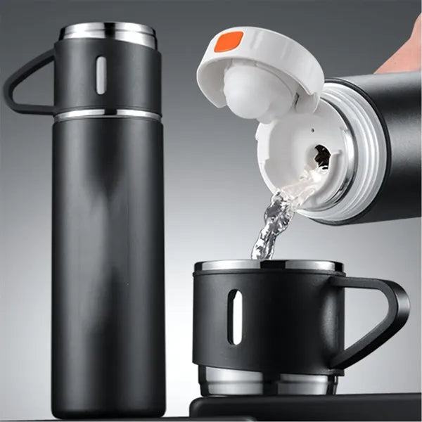 16.9 oz Vacuum Insulated Bottle with Cup Lid