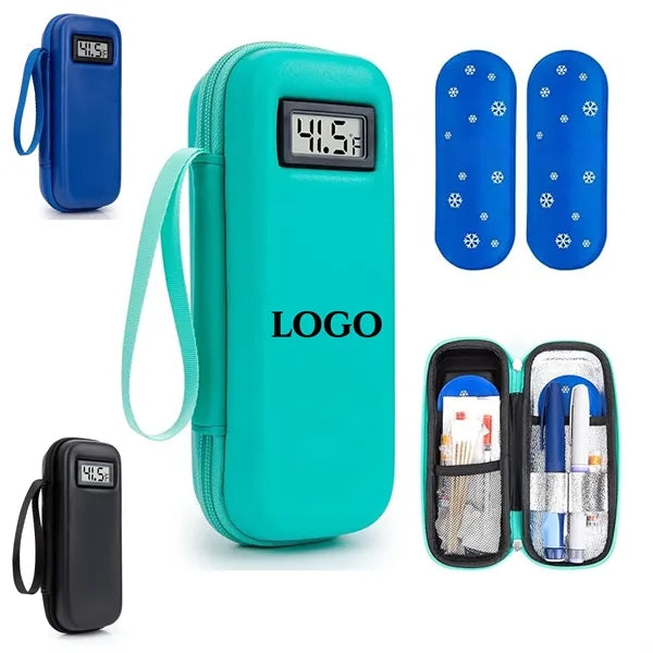 Insulin Cooler Case with Temperature Display