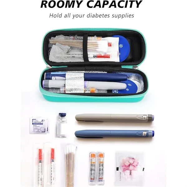 Insulin Cooler Case with Temperature Display