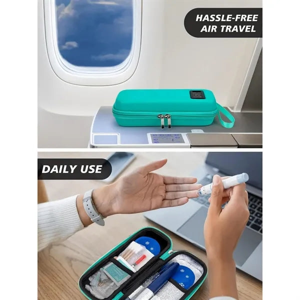Insulin Cooler Case with Temperature Display