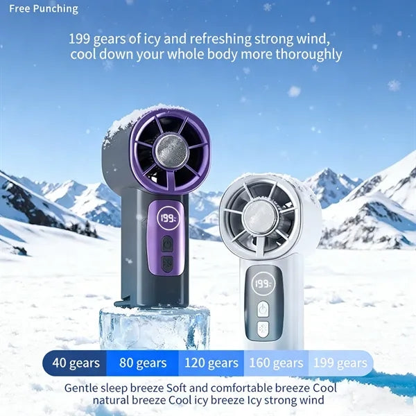 Portable Electric Handheld Cooling Fan