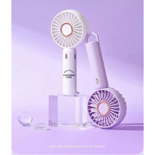 Mini Portable USB Type-C Charging Fan with Custom Logo