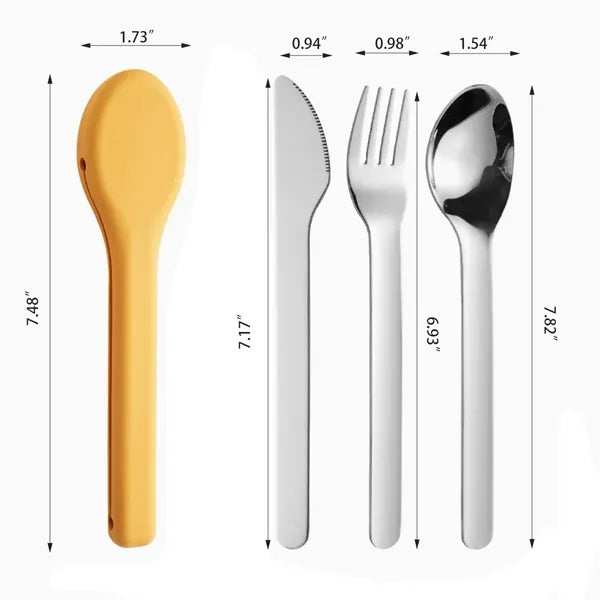 Stainless Steel Portable Tableware