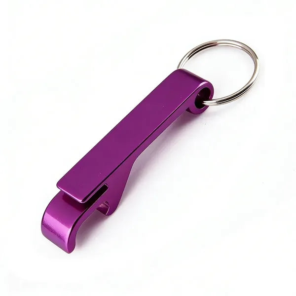 Low MOQ Multi-color Custom Compact Opener Keychain