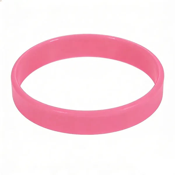 Low MOQ Luminous Custom Color Filled Wristband