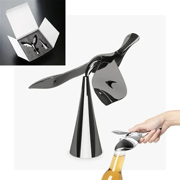 Tumbler Metal Bird Bottle Opener
