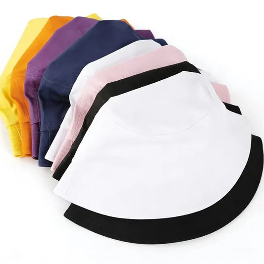 Flat Top Sunshade Bucket Hat