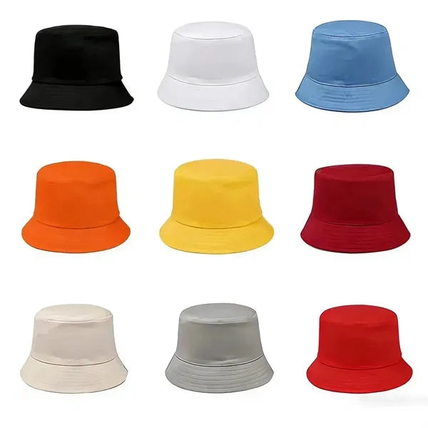Flat Top Sunshade Bucket Hat