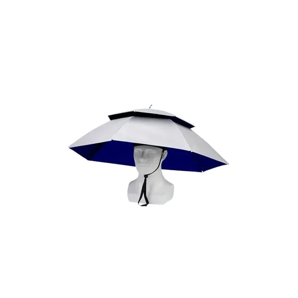 Double-Layer Adjustable Foldable Fishing Umbrella Hat