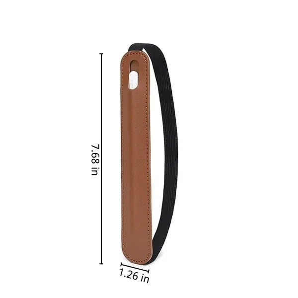 Portable pencil holder stylus pen sleeve with elastic band