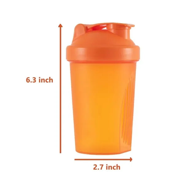 13.5oz Plastic Blender Shaker Bottle