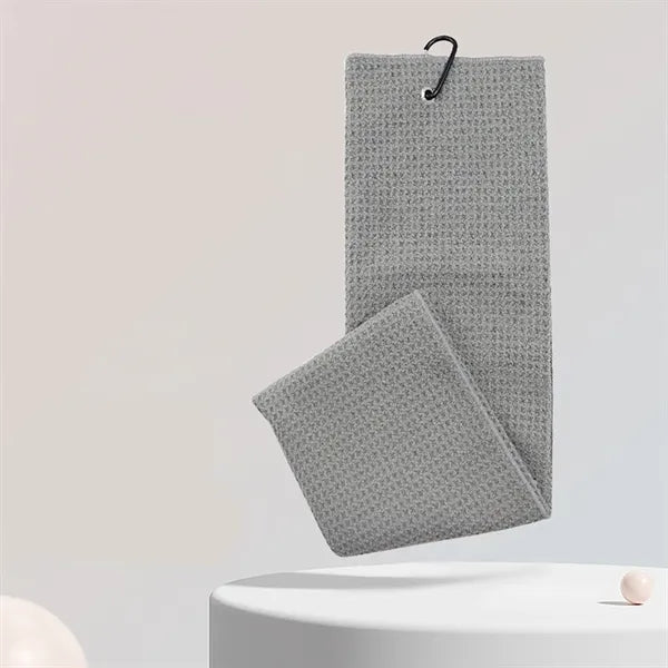 Waffle Golf Towel Microfiber
