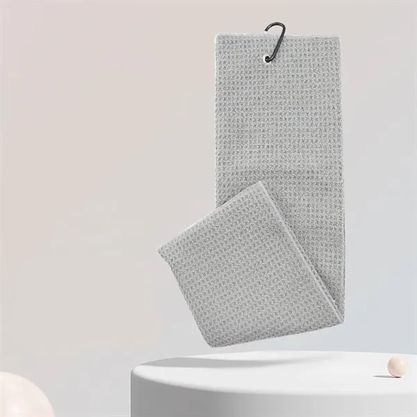 Waffle Golf Towel Microfiber