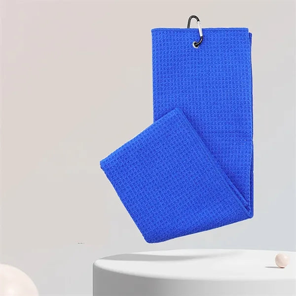 Waffle Golf Towel Microfiber