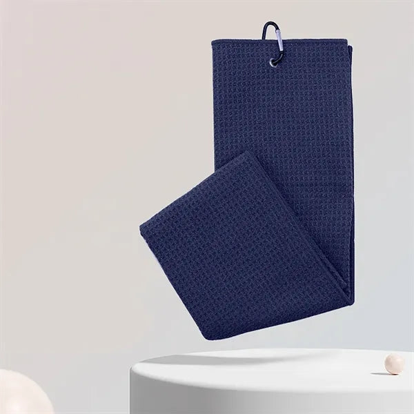 Waffle Golf Towel Microfiber