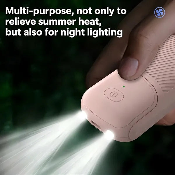 3-in-1 Handheld Fan with Light