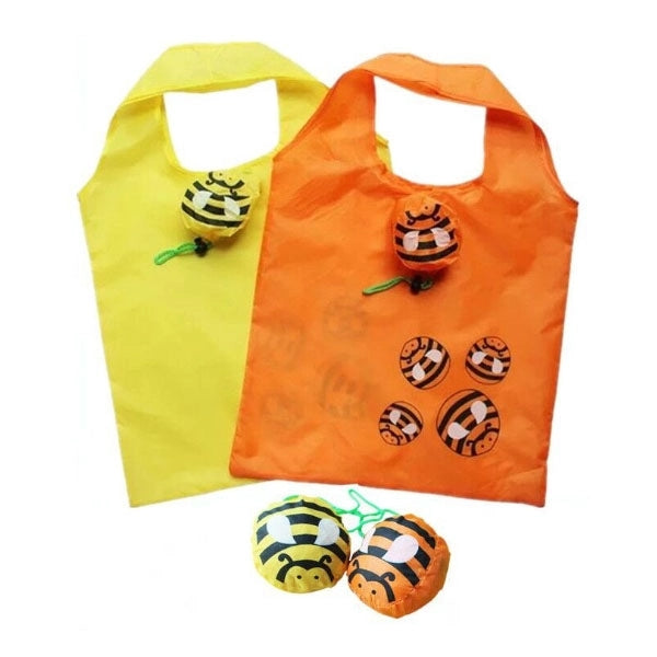 Bee Shape Foldable Tote Shopping Bag