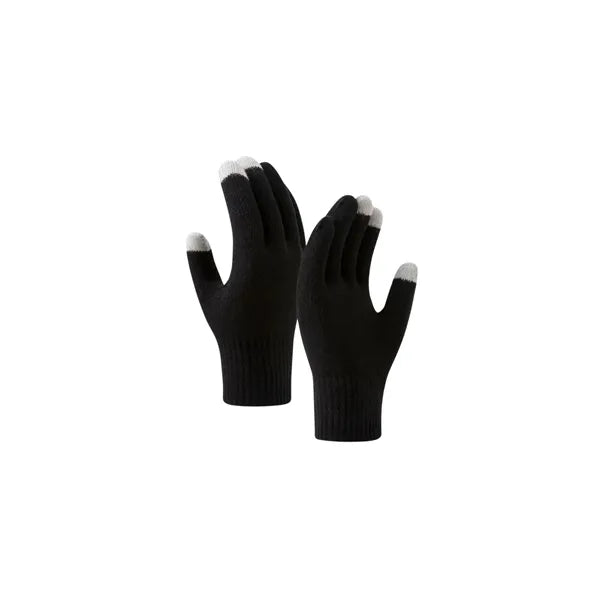 Winter Touch Screen Soft Warm Fleece Knit Texting Gloves