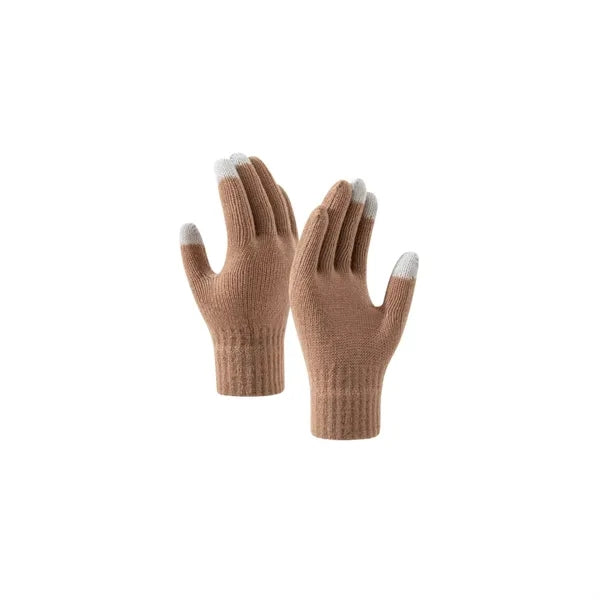 Winter Touch Screen Soft Warm Fleece Knit Texting Gloves