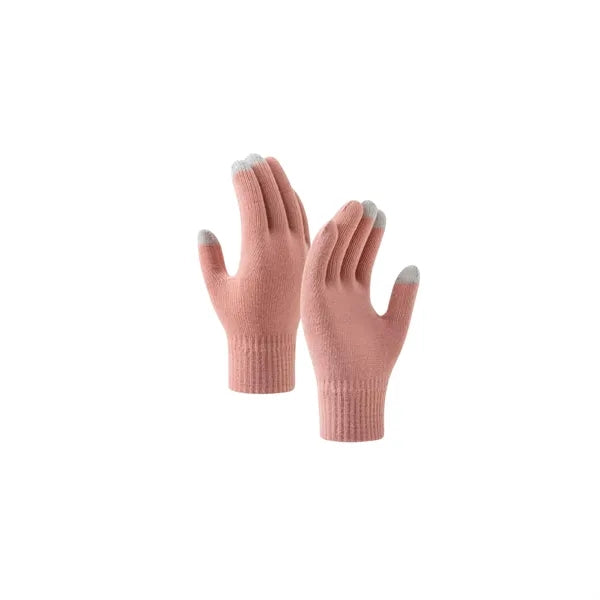 Winter Touch Screen Soft Warm Fleece Knit Texting Gloves