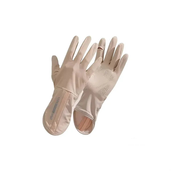 Sun Protection Anti-Slip Driving and Cycling Gloves with Per