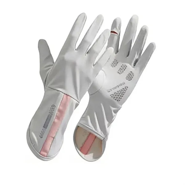 Sun Protection Anti-Slip Driving and Cycling Gloves with Per