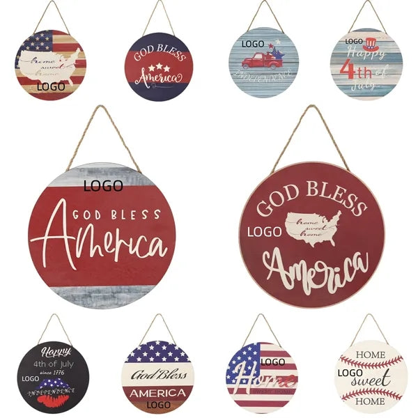 Independence Hanging Sign