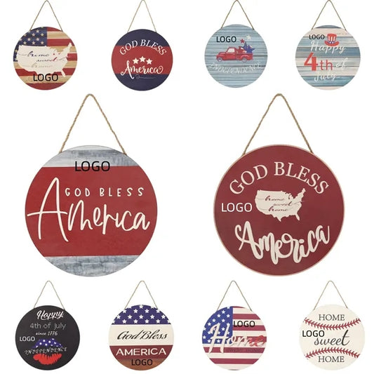 Independence Hanging Sign