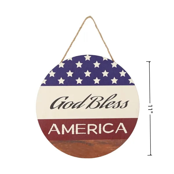 Independence Hanging Sign
