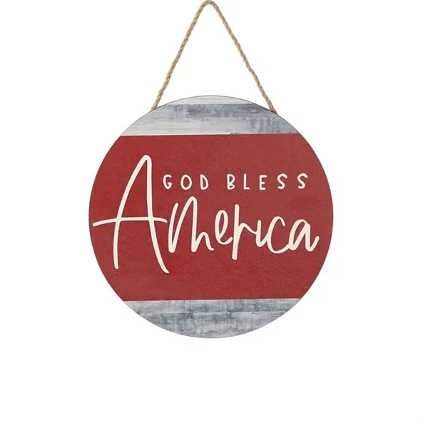 Independence Hanging Sign
