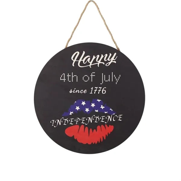 Independence Hanging Sign
