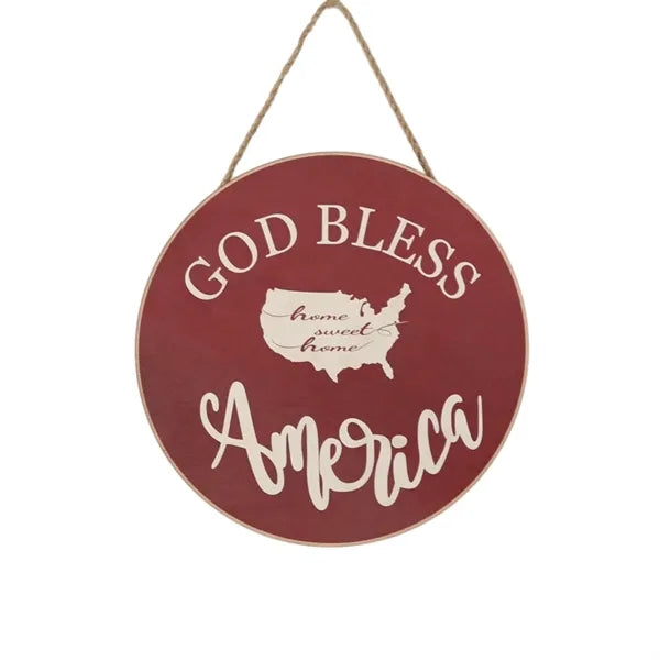 Independence Hanging Sign