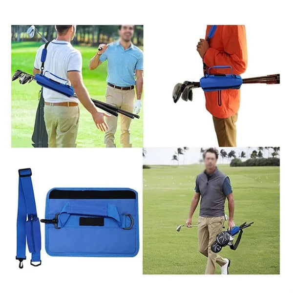 Portable sports Crossbody Golf Club Bag Grip Practice case