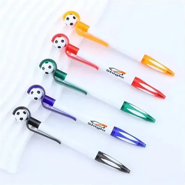 Soccer Spinner Ballpoint Pen Click Action 1.0mm
