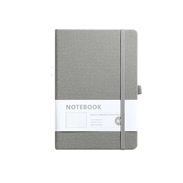 A5 PU Leather Thick Notebook with Elastic Closure