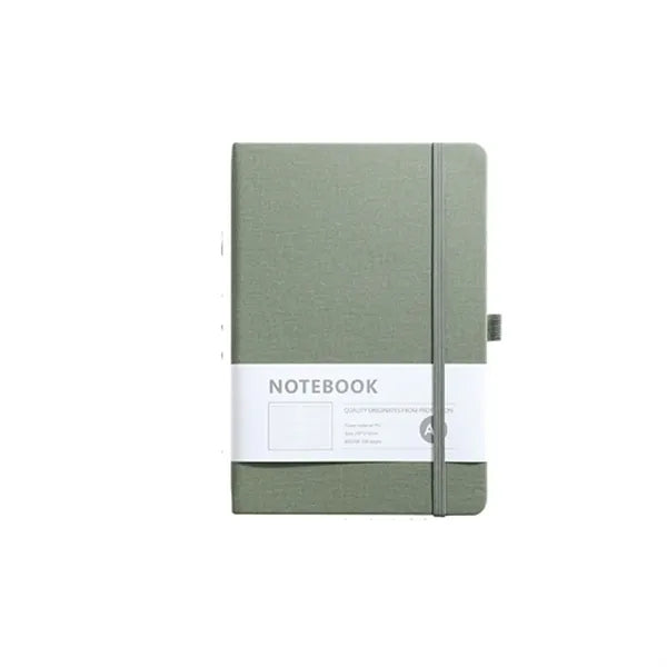 A5 PU Leather Thick Notebook with Elastic Closure