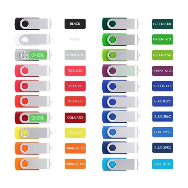 8 GB Classic Swivel USB Flash Drive