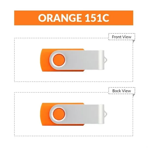 16 GB Classic Swivel USB Flash Drive
