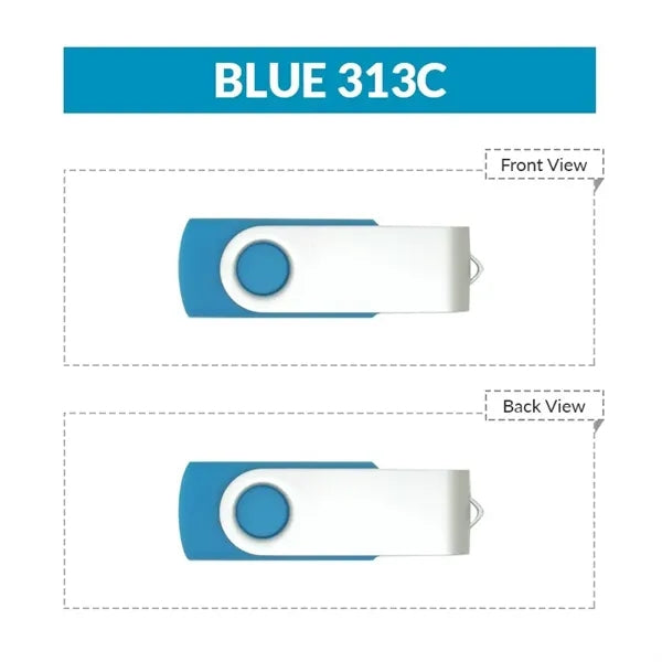 8 GB Classic Swivel USB Flash Drive
