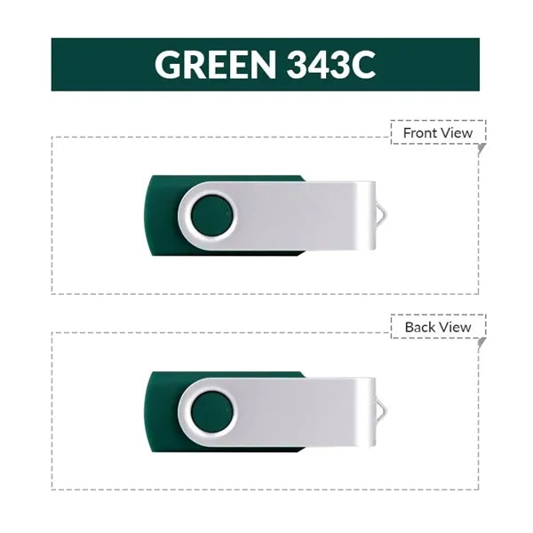 16 GB Classic Swivel USB Flash Drive