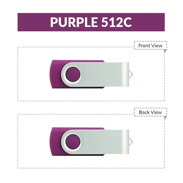 8 GB Classic Swivel USB Flash Drive