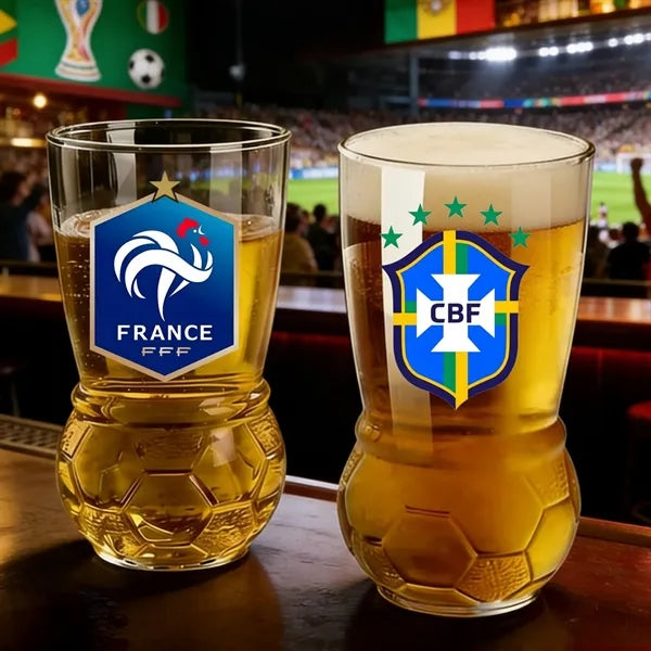 16oz Soccer Craft Beer Glass
