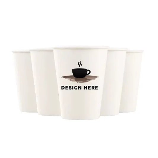 Disposable White Paper Cups