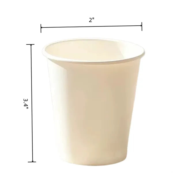 Disposable White Paper Cups