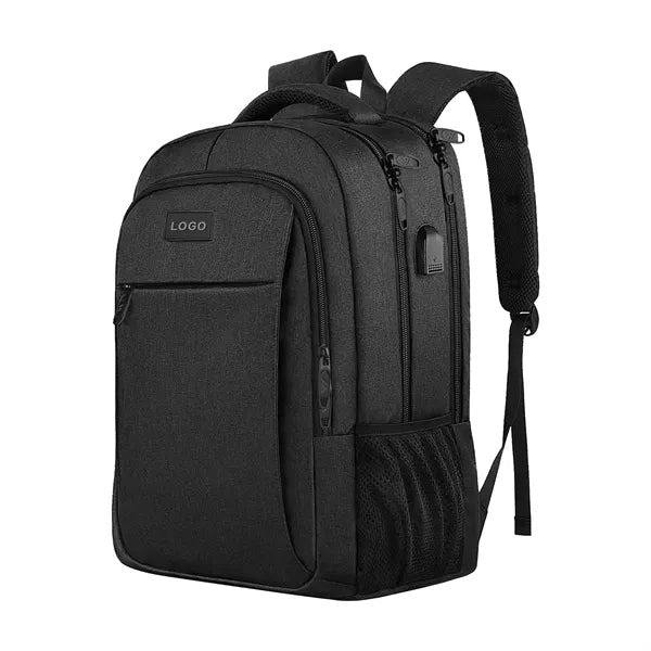 Multi-Pocket Commuter Backpack With USB Port