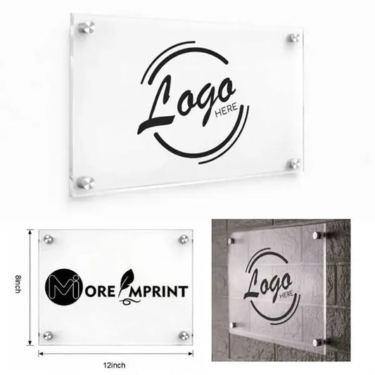 Acrylic Wall Standoffs Sign Office Door Plaque