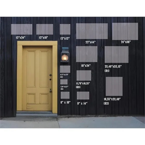 Acrylic Wall Standoffs Sign Office Door Plaque