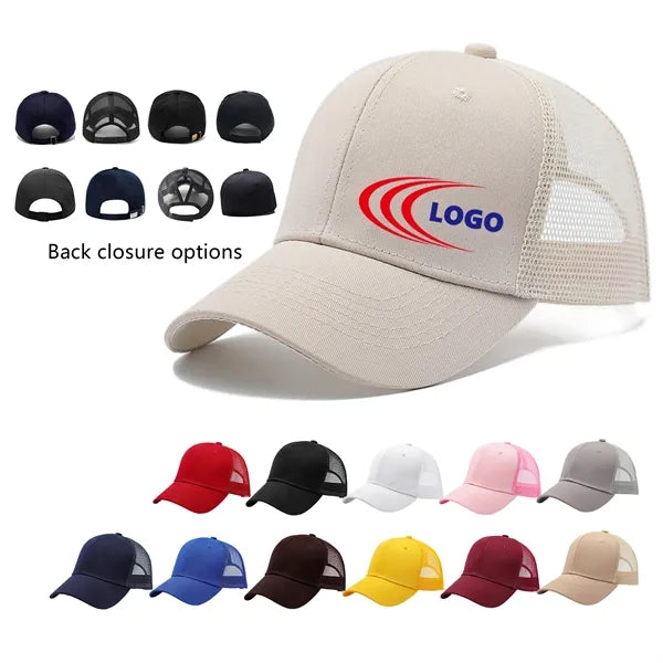 Breathable Mesh Back Trucker Hat