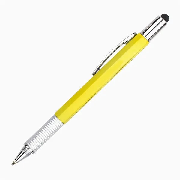 6-In-1 Multi-Tool Ruler Screwdriver Touch Pen